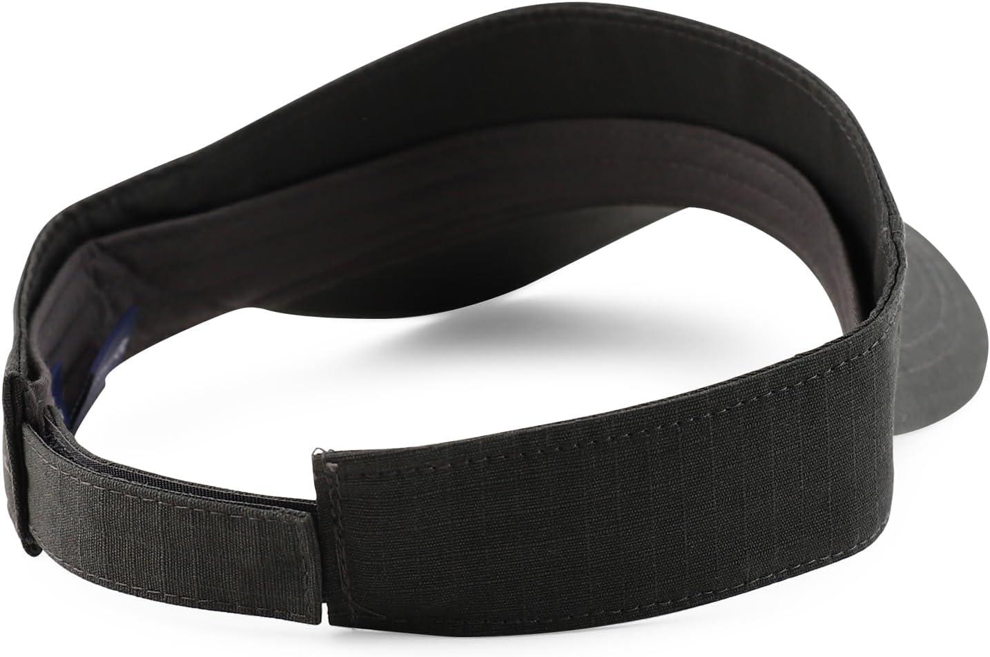 imageTrendy Apparel Shop Cotton Ripstop Lariat Visor CapCharcoal