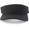 imageTrendy Apparel Shop Cotton Ripstop Lariat Visor CapBlack