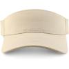 imageTrendy Apparel Shop Cotton Ripstop Lariat Visor CapKhaki