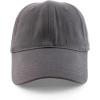 imageTrendy Apparel Shop Oversize XL Casual Plain 6 Panel Unstructured Cotton Dad HatCharcoal