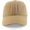 imageTrendy Apparel Shop Oversize XL Casual Plain 6 Panel Unstructured Cotton Dad HatKhaki
