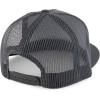 imageTrendy Apparel Shop Structured High Crown 5 Panel Round Flat Bill Trucker CapDark Grey