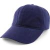 imageTrendy Apparel Shop Oversize XL Casual Plain 6 Panel Unstructured Cotton Dad HatNavy