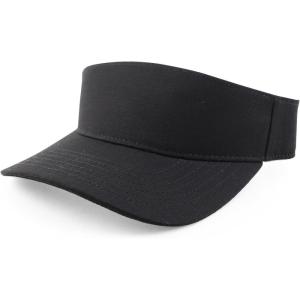 imageTrendy Apparel Shop Cotton Ripstop Lariat Visor CapBlack