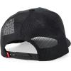 imageTrendy Apparel Shop 5 Panel Animal Design Square Embroidered Trucker CapBlack Black 1
