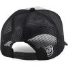 imageTrendy Apparel Shop 5 Panel Animal Design Square Embroidered Trucker CapBlack Black 5