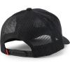 imageTrendy Apparel Shop 5 Panel Animal Design Square Embroidered Trucker CapBlack Black 9