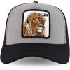 imageTrendy Apparel Shop 5 Panel Animal Design Square Embroidered Trucker CapHgrey Black 6