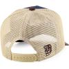imageTrendy Apparel Shop 5 Panel Animal Design Square Embroidered Trucker CapNavy Khaki 5