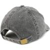 imageTrendy Apparel Shop Capital Mom and Dad Pigment Dyed Couple 2 Pc Cap SetBlack Navy