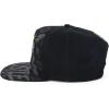 imageTrendy Apparel Shop Bear Embroidered Flat Bill Snapback CapBlack Black 10