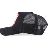 imageTrendy Apparel Shop 5 Panel Animal Design Embroidered Mesh Back Snapback CapBlack Black 1