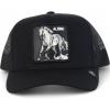 imageTrendy Apparel Shop 5 Panel Animal Design Embroidered Mesh Back Snapback CapBlack Black 10