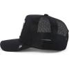 imageTrendy Apparel Shop 5 Panel Animal Design Embroidered Mesh Back Snapback CapBlack Black 10