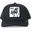 imageTrendy Apparel Shop 5 Panel Animal Design Embroidered Mesh Back Snapback CapBlack Black 6
