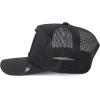 imageTrendy Apparel Shop 5 Panel Animal Design Embroidered Mesh Back Snapback CapBlack Black 7
