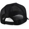 imageTrendy Apparel Shop 5 Panel Animal Design Embroidered Mesh Back Snapback CapBlack Black