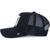imageTrendy Apparel Shop 5 Panel Animal Design Embroidered Mesh Back Snapback CapBlack Black 8