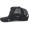 imageTrendy Apparel Shop 5 Panel Animal Design Embroidered Mesh Back Snapback CapBlack Black 9