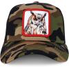 imageTrendy Apparel Shop 5 Panel Animal Design Embroidered Mesh Back Snapback CapCamo Black 8