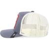 imageTrendy Apparel Shop 5 Panel Animal Design Embroidered Mesh Back Snapback CapCharcoal Khaki 9