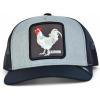 imageTrendy Apparel Shop 5 Panel Animal Design Embroidered Mesh Back Snapback CapHgrey Black 12