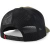 imageTrendy Apparel Shop 5 Panel Animal Design Embroidered Mesh Back Snapback CapOlive Black 6