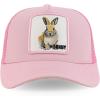 imageTrendy Apparel Shop 5 Panel Animal Design Embroidered Mesh Back Snapback CapPink Pink