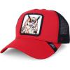 imageTrendy Apparel Shop 5 Panel Animal Design Embroidered Mesh Back Snapback CapRed Black 8