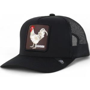 imageTrendy Apparel Shop 5 Panel Animal Design Embroidered Mesh Back Snapback CapBlack Black 12
