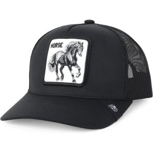 imageTrendy Apparel Shop 5 Panel Animal Design Embroidered Mesh Back Snapback CapBlack Black 6