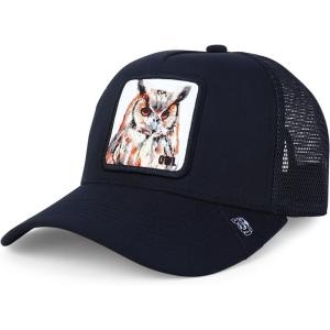 imageTrendy Apparel Shop 5 Panel Animal Design Embroidered Mesh Back Snapback CapBlack Black 8