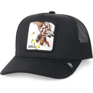 imageTrendy Apparel Shop 5 Panel Animal Design Embroidered Mesh Back Snapback CapBlack Black 9