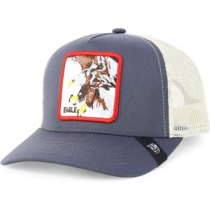 imageTrendy Apparel Shop 5 Panel Animal Design Embroidered Mesh Back Snapback CapCharcoal Khaki 9
