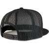 imageTrendy Apparel Shop Number 67 Gold Thread Embroidered Flat Bill 5 Panel Trucker CapBlack