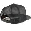 imageTrendy Apparel Shop Number 67 Gold Thread Embroidered Flat Bill 5 Panel Trucker CapCharcoal