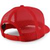 imageTrendy Apparel Shop Number 67 Varsity Font Embroidered 5 Panel Structured Snapback CapRed
