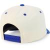 imageTrendy Apparel Shop 5 Panel Cotton and Suede Combo Snapback Baseball CapStone Royal