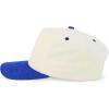 imageTrendy Apparel Shop 5 Panel Cotton and Suede Combo Snapback Baseball CapStone Royal