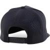 imageTrendy Apparel Shop 5 Panel High Profile Rope Hybrid Perforated Mesh Back CapBlack Black