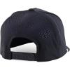 imageTrendy Apparel Shop 5 Panel High Profile Rope Hybrid Perforated Mesh Back CapBlack White