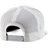 imageTrendy Apparel Shop 5 Panel High Profile Rope Hybrid Perforated Mesh Back CapWhite Black