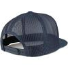 imageTrendy Apparel Shop Number 67 White Thread Embroidered Flat Bill 5 Panel Trucker CapNavy