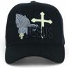 imageTrendy Apparel Shop Only Jesus Praying Hand Embroidered Christian Ball CapBlack Black 9