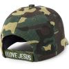 imageTrendy Apparel Shop Only Jesus Praying Hand Embroidered Christian Ball CapCamo 2