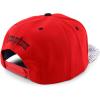 imageTrendy Apparel Shop Oversize XXL Old English Compton Embroidered Flatbill Snapback Baseball CapRed Black