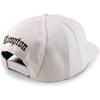 imageTrendy Apparel Shop Oversize XXL Old English Compton Embroidered Flatbill Snapback Baseball CapWhite