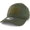 imageTrendy Apparel Shop Hook and Loop Patch Infant to Oversize XXL Tactical CapOlive