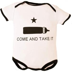 imageTrendy Apparel Shop Infant Come and Take it Texas One Piece Jumpsuit