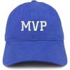 imageTrendy Apparel Shop MVP Embroidered Unstructured Cotton Dad HatRoyal